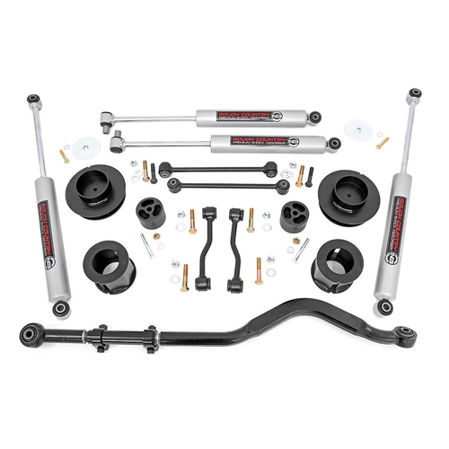 Rough Country Jeep Gladiator JT 2024 3.5" Lift Kit - Spacers & N3 Shocks Part # 78730
