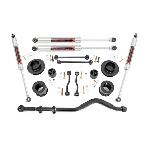 Rough Country Jeep Gladiator JT 2024 3.5" Lift Kit - Spacers & M1 Monotube Shocks Part # 78740