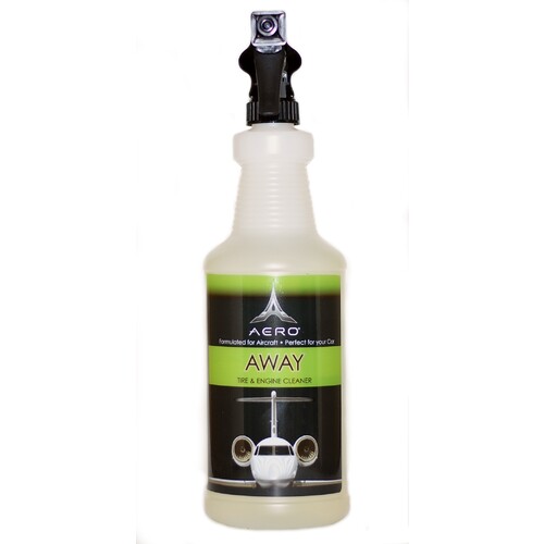 Aero AWAY Degreaser, Tyre, Wheel & Engine 32 Fl.oz.  Part# 8226