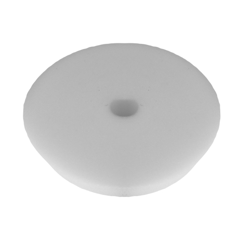 Aero Revolution HT Finishing Pad 4" surface - White (for forced rotation, dual action, high-throwing machines) Part# 8431