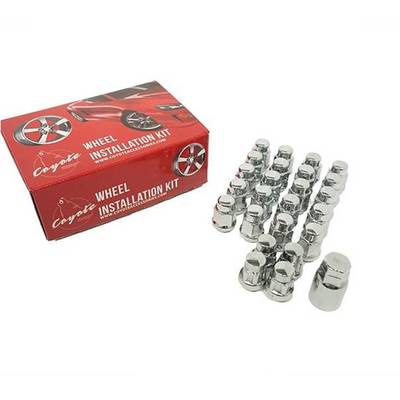 CHROME WHEEL LUGS / NUTS 14×1.5MM  #871648