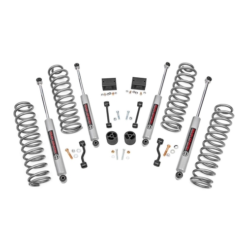 Rough Country Jeep Wrangler JL 4WD 2018-2023 2.5" Lift Kit N3 Shocks with Springs Part # 91330