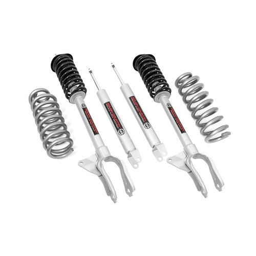 Rough Country Jeep Grand Cherokee WK2 2016-2022 2.5" Lift Kit N3 Struts with Springs Part # 91430