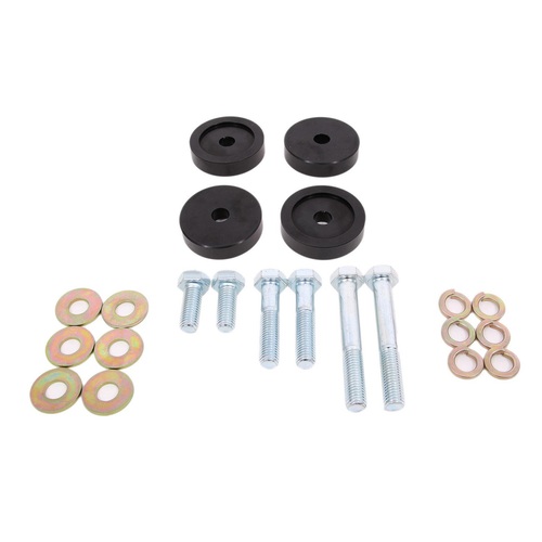 BMR Suspension 2015-2023 S550 Mustang Differential Bushing Lockout Kit, Billet Aluminum Part# BMR-BK054