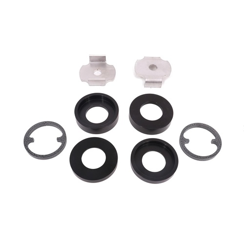 BMR Suspension 2015-2023 S550 Mustang Cradle Bushing Lockout Kit, Level 1 Part# BMR-CB010