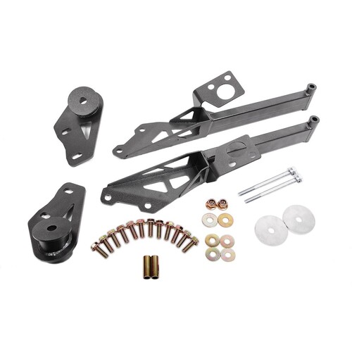 BMR Suspension 2015-2023 S550 Mustang IRS Subframe Support Brace System Part# BMR-CB762H