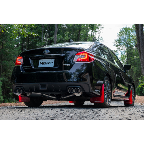 MBRP Subaru WRX 2.0L/WRX STI 2.5L 2015-2021 Cat Back 'Street' Exhaust Quad Rear Exit Part# S4800304