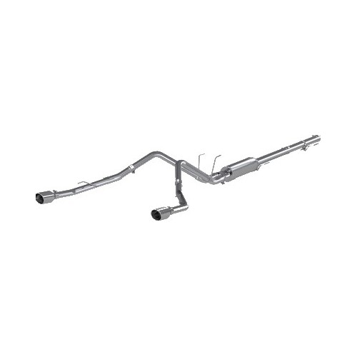 MBRP 2019-2023 Ram DS 1500 Series 5.7L Cat Back Exhaust - Through Bumper Polished Tips Part # S5146409
