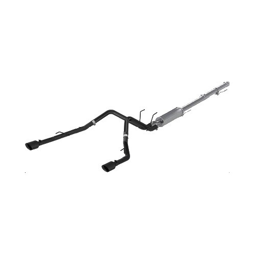MBRP 2019-2023 Ram DS Series 1500 5.7L Cat Back Exhaust - Through Bumper Black Tips Part # S5146BLK