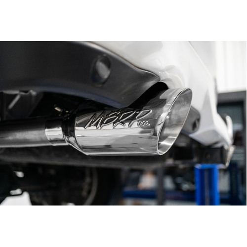 MBRP 2019-2024 RAM DT Series 5.7L Cat Back Dual Exhaust System Through Bumper Polished Tips (Armor Pro) Part # S5152304