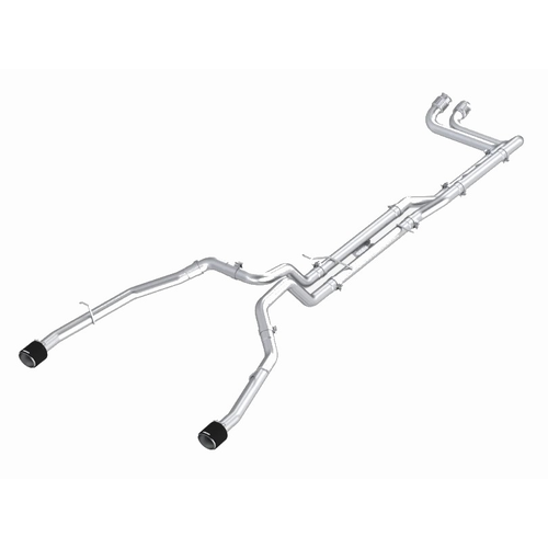 MBRP 2025-2026 RAM 1500 DT LIMITED RHO 3.0L Cat Back Exhaust - Race Profile Part # S51573CF