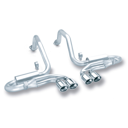 BORLA® C5 Corvette incl Z06 1997-2004 Cat-Back Exhaust S-Type Classic part # 140039