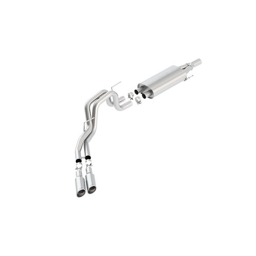 BORLA® Ford F-150 SVT Raptor 2010-2014 Cat-Back™ Exhaust S-Type Polished Tip part # 140383