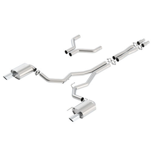 BORLA® Cat-Back™ Exhaust 'S' Type - 3.0" - Polished Tip part # 140629