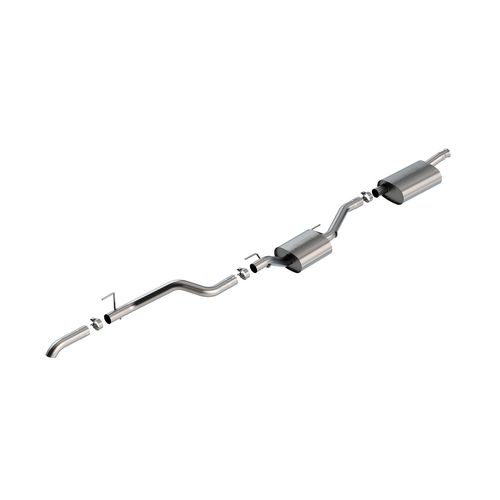 BORLA® Jeep Gladiator JT 2020-2025 Cat-Back Exhaust System Touring Part # 140808