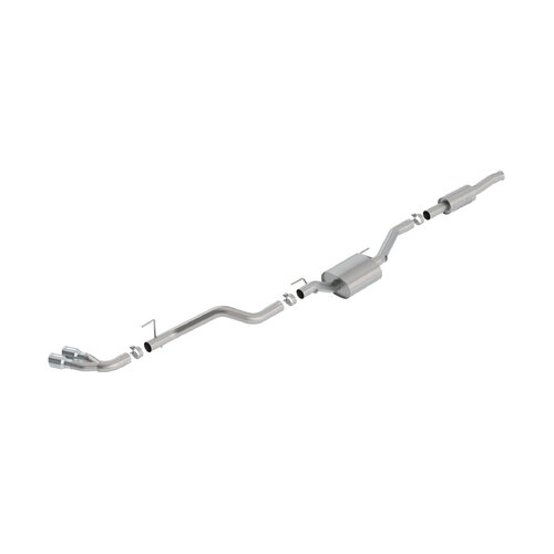 BORLA® Jeep Gladiator 2020-2025 Cat-Back Exhaust System Touring Part # 140811