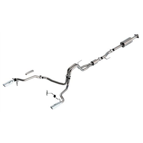 BORLA® Ford F-150 5.0L V8 2021-2025 Cat-Back™ Exhaust 'S-Type' - Polished Tip part # 140866