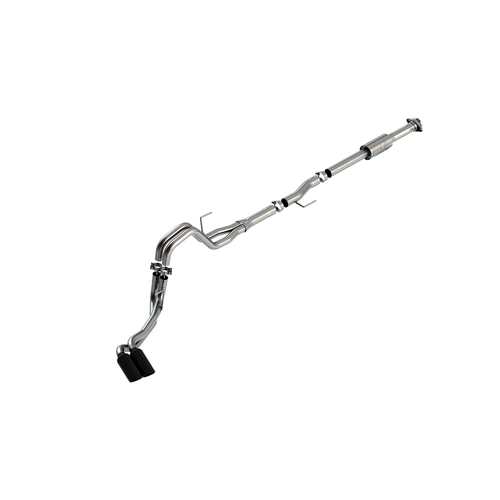 BORLA® Ford F-150 3.5L V6 2021-2025 Cat-Back™ 'ATAK' Exhaust Black Tip # 140872BC