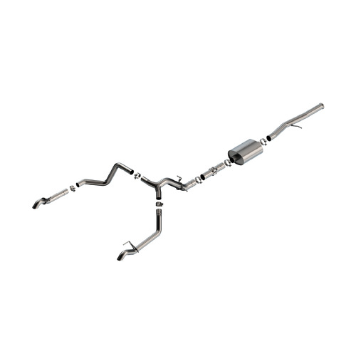 BORLA® Silverado 1500 ZR2 2022-2023 Cat-Back Exhaust System ATAK Part # 140915