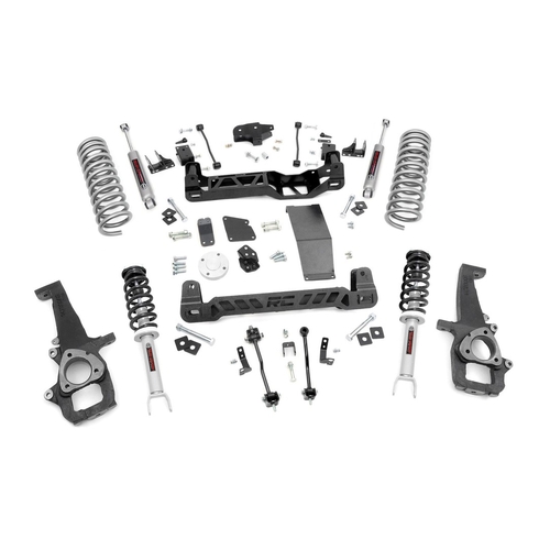 Rough Country Ram DS Laramie & DS Express 1500 2012-2024 - 6" Lift Kit Lifted Struts/N3 Rear Shocks Part # 33232