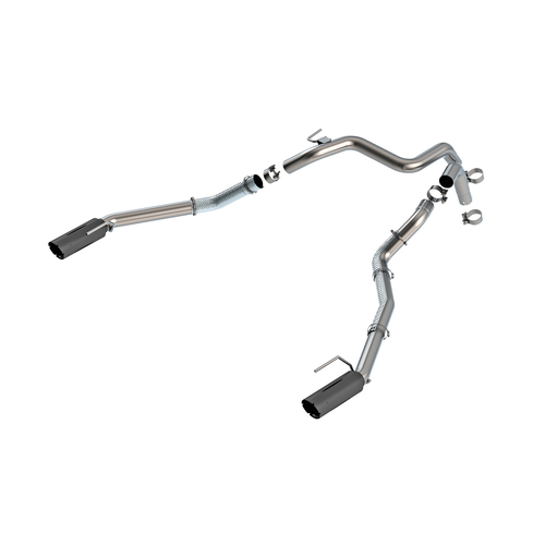 BORLA® Ford Ranger Raptor 2024-2026 Tail Pipe Kit Black Brawler Style Tips Part # 60743BRCB