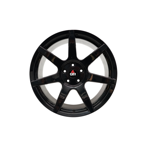 Project 6GR Wheels 7 Spoke Gloss Black 19 x 10 Front & Rear