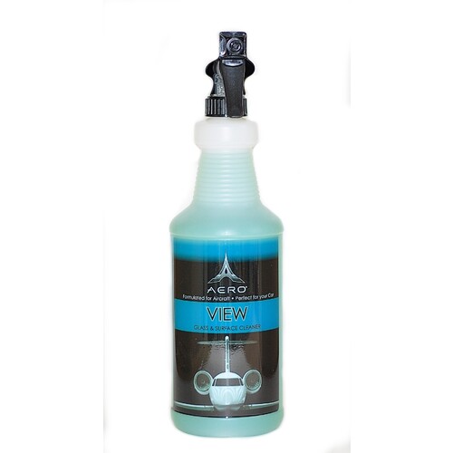 Aero VIEW Interior & Exterior Window Cleaner 32oz.  Part# 8196