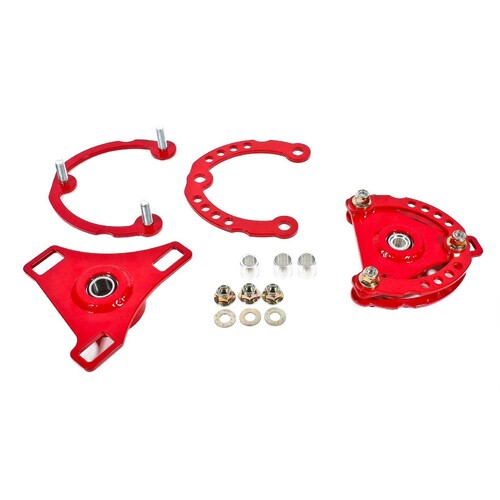 BMR Suspension 2015-2023 S550 Mustang Caster Camber Plates Part# BMR-CP001R