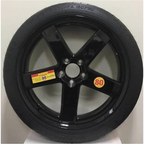 S550 & S650 Mustang Spare Wheel with Tyre with Jack Assembly - Clears Brembo Brakes  Part# MUS19WTWJ