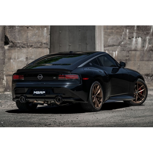 MBRP Nissan Z 2023-2026 (Armor Pro) 3" Cat-Back Exhaust 'Street' Carbon Fibre T304 Stainless Steel Tips Part # S44083CF